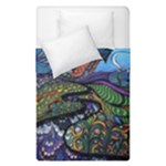 Psychedelic Landscape Duvet Cover Double Side (Single Size)