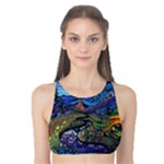 Psychedelic Landscape Tank Bikini Top
