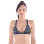 Psychedelic Landscape Plunge Bikini Top