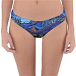 Psychedelic Landscape Reversible Hipster Bikini Bottoms
