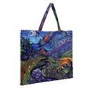 Zipper Large Tote Bag 