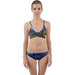 Psychedelic Landscape Wrap Around Bikini Set