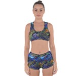 Psychedelic Landscape Racerback Boyleg Bikini Set