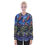 Psychedelic Landscape Womens Long Sleeve Shirt