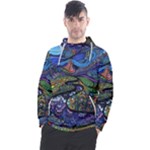 Psychedelic Landscape Men s Pullover Hoodie