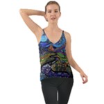 Psychedelic Landscape Chiffon Cami