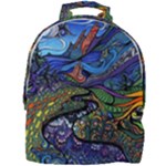 Psychedelic Landscape Mini Full Print Backpack