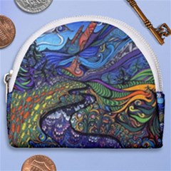 Horseshoe Style Canvas Pouch 