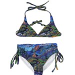 Psychedelic Landscape Kids  Classic Bikini Set