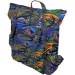Psychedelic Landscape Buckle Up Backpack