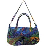 Psychedelic Landscape Removable Strap Handbag