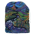 Psychedelic Landscape Drawstring Pouch (3XL)