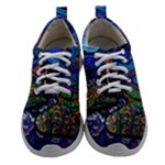 Psychedelic Landscape Women Athletic Shoes