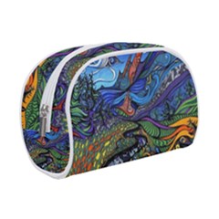 Psychedelic Landscape Make Up Case (Small) from ArtsNow.com