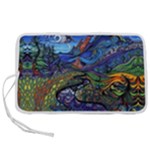 Psychedelic Landscape Pen Storage Case (L)