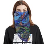 Psychedelic Landscape Face Covering Bandana (Triangle)