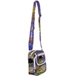 Nature Moon Psychedelic Painting Shoulder Strap Belt Bag