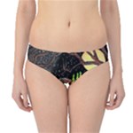 Nature Moon Psychedelic Painting Hipster Bikini Bottoms
