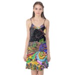 Nature Moon Psychedelic Painting Camis Nightgown 