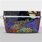 Nature Moon Psychedelic Painting Handbag Organizer