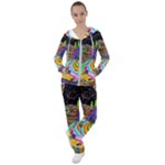 Nature Moon Psychedelic Painting Women s Tracksuit