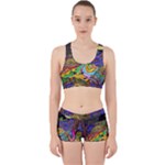 Nature Moon Psychedelic Painting Work It Out Gym Set
