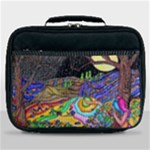 Nature Moon Psychedelic Painting Lunch Bag