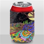 Nature Moon Psychedelic Painting Can Holder