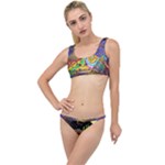 Nature Moon Psychedelic Painting The Little Details Bikini Set