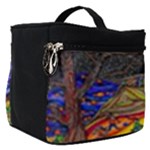 Nature Moon Psychedelic Painting Make Up Travel Bag (Small)