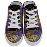 Nature Moon Psychedelic Painting Half Slippers