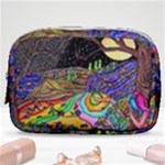 Nature Moon Psychedelic Painting Make Up Pouch (Small)