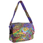 Nature Moon Psychedelic Painting Courier Bag