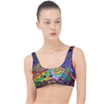 Nature Moon Psychedelic Painting The Little Details Bikini Top