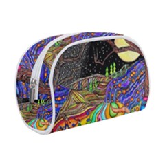 Nature Moon Psychedelic Painting Make Up Case (Small) from ArtsNow.com