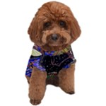 Nature Moon Psychedelic Painting Dog T-Shirt