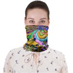Nature Moon Psychedelic Painting Face Covering Bandana (Adult)
