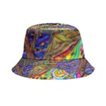 Nature Moon Psychedelic Painting Inside Out Bucket Hat