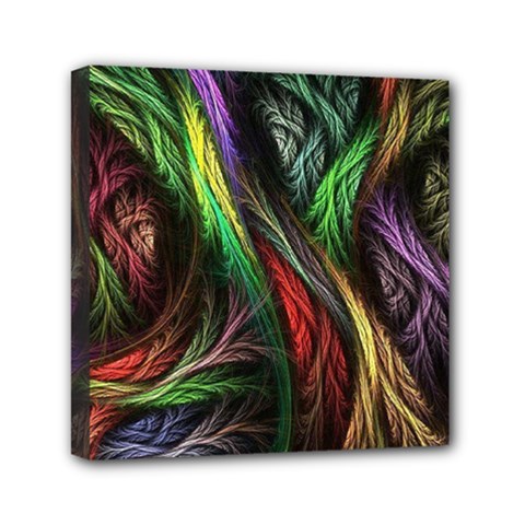 Abstract Psychedelic Mini Canvas 6  x 6  (Stretched) from ArtsNow.com