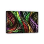 Abstract Psychedelic Mini Canvas 6  x 4  (Stretched)