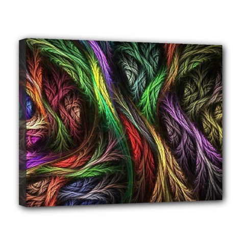 Abstract Psychedelic Canvas 14  x 11  (Stretched) from ArtsNow.com