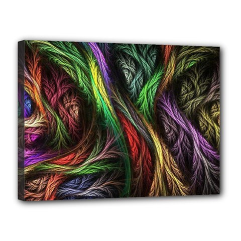 Abstract Psychedelic Canvas 16  x 12  (Stretched) from ArtsNow.com