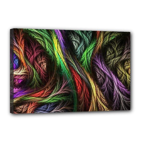 Abstract Psychedelic Canvas 18  x 12  (Stretched) from ArtsNow.com