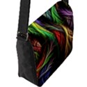 Flap Closure Messenger Bag (L) 