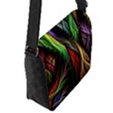 Flap Closure Messenger Bag (S) 