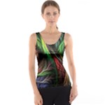 Abstract Psychedelic Women s Basic Tank Top