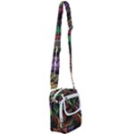Abstract Psychedelic Shoulder Strap Belt Bag