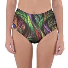 Reversible High-Waist Bikini Bottoms 