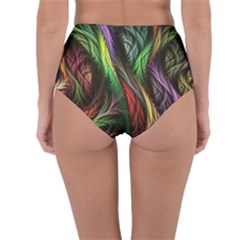 Reversible High-Waist Bikini Bottoms 