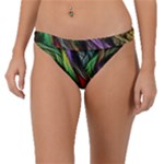 Abstract Psychedelic Band Bikini Bottoms